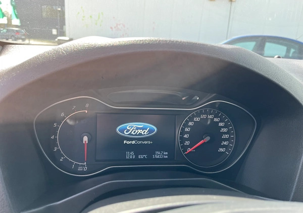 Ford Mondeo cena 42900 przebieg: 177000, rok produkcji 2012 z Lubin małe 466